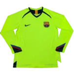 2005/06 Barcelona Retro Jersey Away Long Sleeve