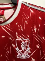 Liverpool Retro Long Sleeve Home Football Shirt 1989/1991 - 图片 5
