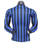 Inter Milan Home Shirt SOccer Jersey Long Sleeve Player Version 25-26 - 图片 2
