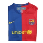08-09 Barcelona Retro Jersey Home - 图片 3