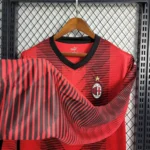 23-24 AC Milan Home Long Sleeve Jersey - 图片 8