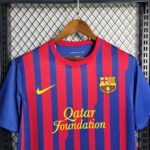 11-12 Barcelona Retro Jersey Home Soccer Shirt - 图片 3