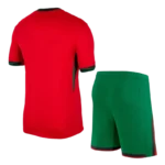 2024 Portugal Home Whole Kit(Jersey+Shorts+Socks) Euro - 图片 2