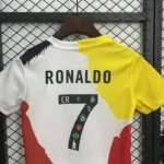 Cristiano Ronaldo Commemorative Edition Kids Kits Jersey+Shorts - 图片 4