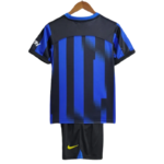 23-24 Inter Milan Home Kids Kit Jersey+Shorts - 图片 2