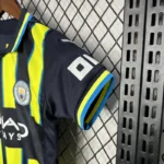 24-25 Manchester City Away Kids Kit Jersey+Shorts - 图片 4