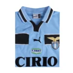Lazio 1999/00 Retro Jersey Home - 图片 3