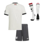 Kids Manchester United Custom Third Away Full Soccer Kits 2024-25 - 图片 2