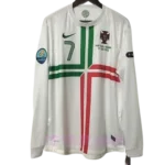 2012 Portugal Retro Jersey Away Long Sleeve - 图片 4
