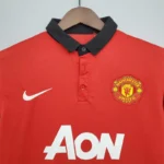 13-24 Manchester United Retro Jersey Home - 图片 3