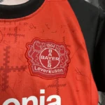 24-25 Bayer 04 Leverkusen Kids Kit Home Soccer Jersey - 图片 4