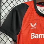 24-25 Bayer 04 Leverkusen Kids Kit Home Soccer Jersey - 图片 5