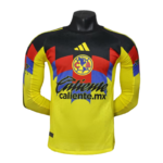 Club America Home Long sleeves Football jersey 2025-26 Player version