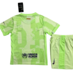 24-25 Kids Barcelona Third Kit(Jersey+Short) Without Spofity Text - 图片 2