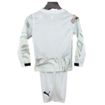 Kids Portugal Away Soccer Kits Long Sleeve 2025 - 图片 2