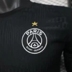 2025/2026 PSG Special Edition Black Football Shirt (Player Edition) - 图片 4