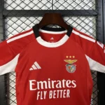 Benfica Home Soccer Jersey Kids Kit 2025-26 (Jersey+Shorts) - 图片 3