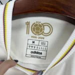 Colombia 2024 Nation 100th White Anniversary Collection Jersey White - 图片 4