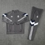 Real Madrid Training Kit Grey 2025-26 (Jacket+Pants) - 图片 3
