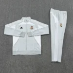 Real Madrid Training Kit White&Grey 2025-26 (Jacket+Pants) - 图片 3