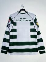 Sporting Lisbon Retro Home Long sleeve Jersey 2003-04 - 图片 3