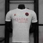 25-26 PSG Player Version Academy Pro Pre-Match White Jersey Customized team emblem stars - 图片 8