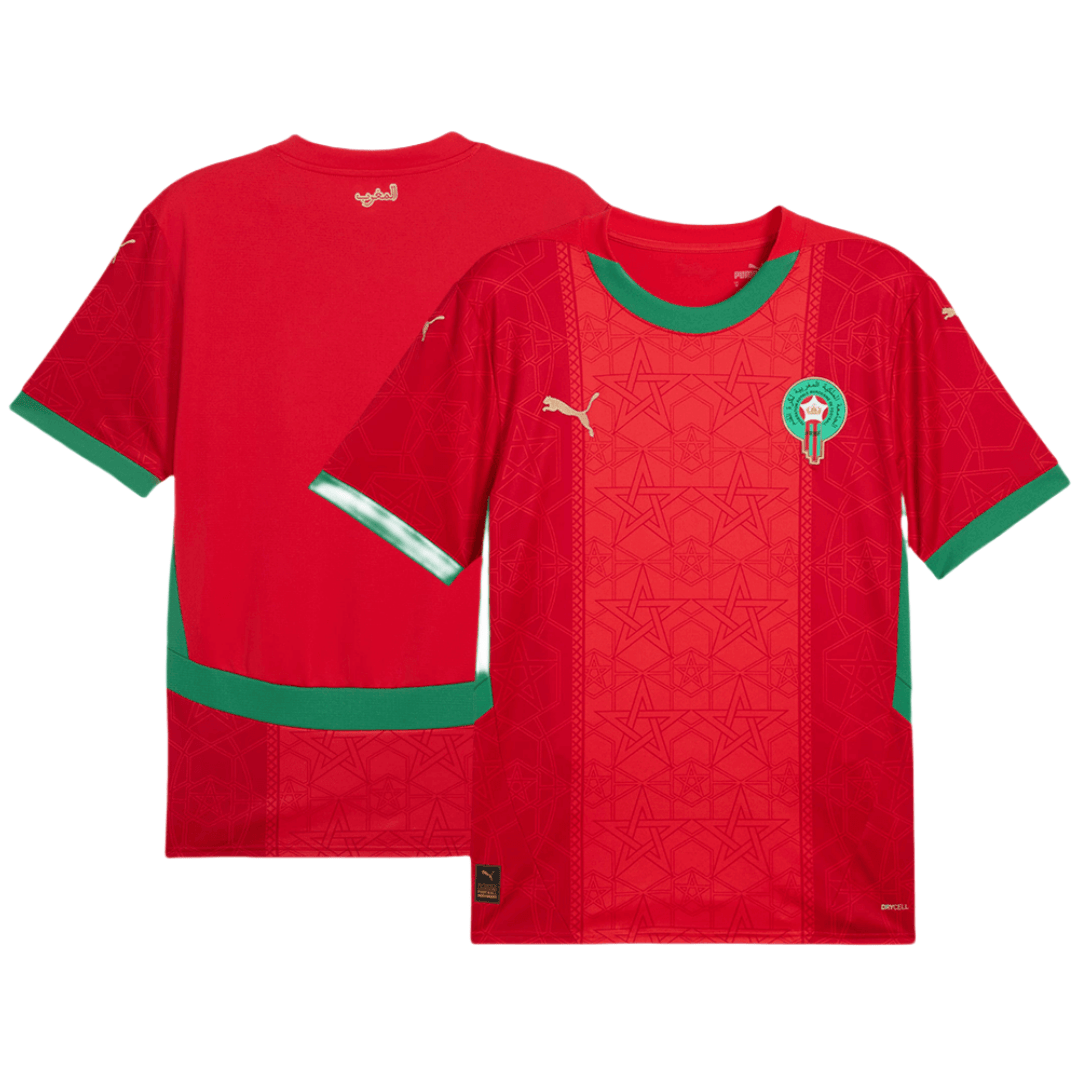 a0e23188dd.png Morocco Soccer Jersey Home Shirt 2024-25 - 图片 1