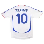 2006 France Retro Jersey Away World Cup - 图片 4