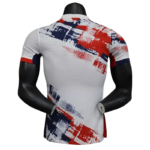 24/225 PSG Away Player version white red yellow blue Soccer Jersey - 图片 2