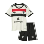 24-25 Manchester United Third Away Kids Jersey+Shorts