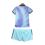 24-25 Arsenal Third Away Soccer Kids Kit Jersey+Shorts - 图片 2