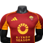 Roma Soccer Jersey Home Custom Shirt 25-26 - 图片 3