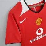 2005/06 Manchester United Retro Jersey Home - 图片 7