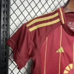 24-25 AS Roma Home Kids Kit Jersey+Shorts - 图片 5