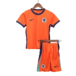 Kids Netherlands Home Jersey Kit Euro 2024 - 图片 3