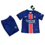 24-25 PSG Saint-Germain Home Soccer Kids Kit Jersey+Shorts - 图片 3