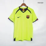 2005/06 Barcelona Ronaldinho #10 Retro Away Jersey - 图片 6