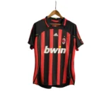 2006-07 AC Milan Ronaldo #99 Maldini #3 Kakà #22 Retro Jersey Home Replica - 图片 2
