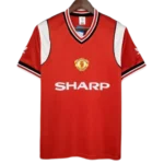 1985 Manchester United Retro Jersey Home