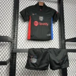 24-25 Barcelona Away Soccer Kids Jersey+Shorts - 图片 7