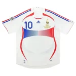 2006 France Retro Jersey Away World Cup - 图片 3