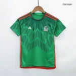 Mexico Kids World Cup 2022 Jersey Home Kit (Jersey+Short) - 图片 10