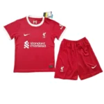23-24 Kids Liverpool Home Whole Kit(Jersey+Short+Socks) - 图片 3