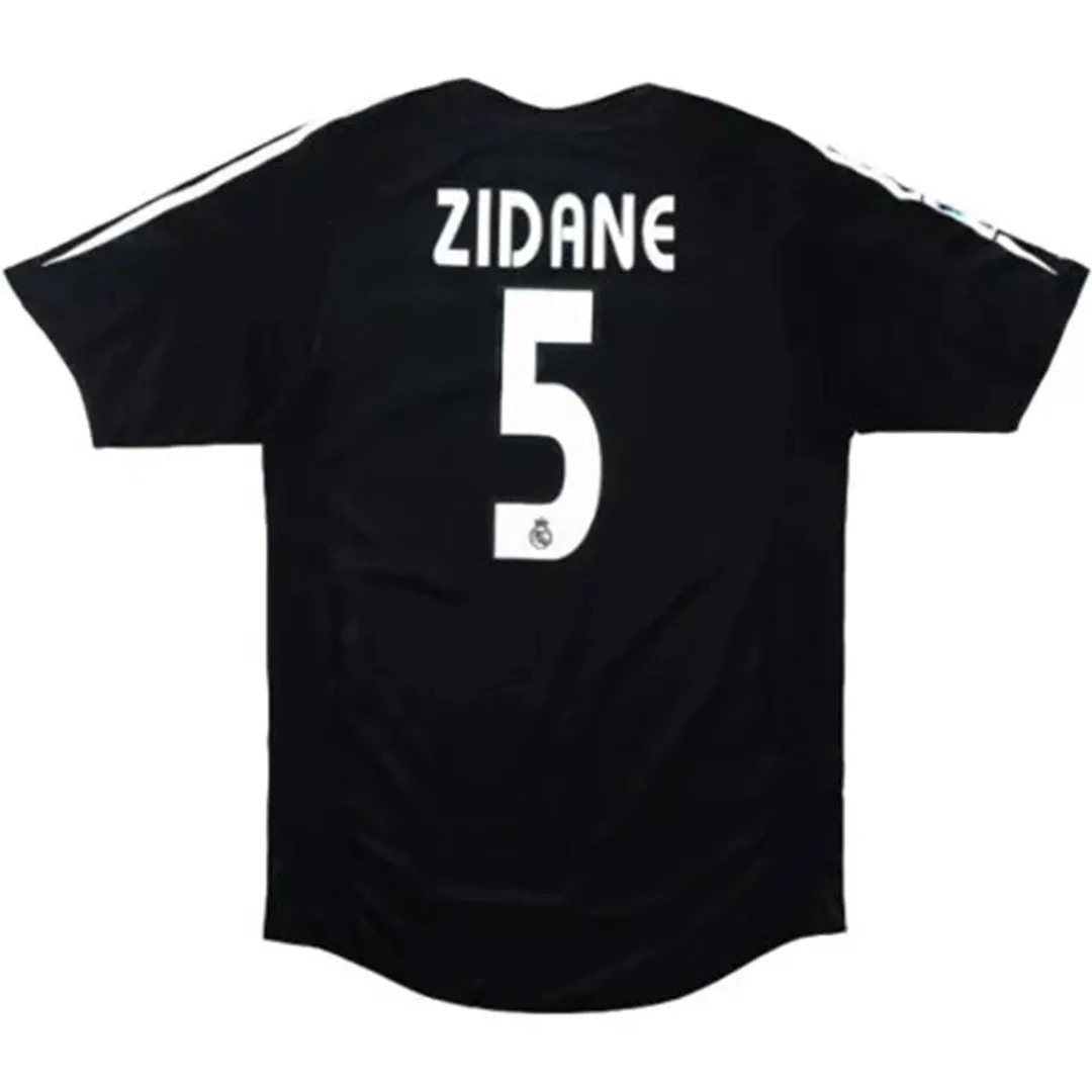 b6decc21ed.webp 2004/05 Real Madrid Retro ZIDANE #5 Away Jersey - 图片 1