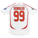 2006-07 AC Milan Ronaldo #99 Kakà #22 Maldini #3 Pirlo #21 UCL Final Retro Jersey Away Replica - 图片 9