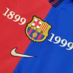 1999/2000 Retro Barcelona Home 100th Anniversary Version Football - 图片 5