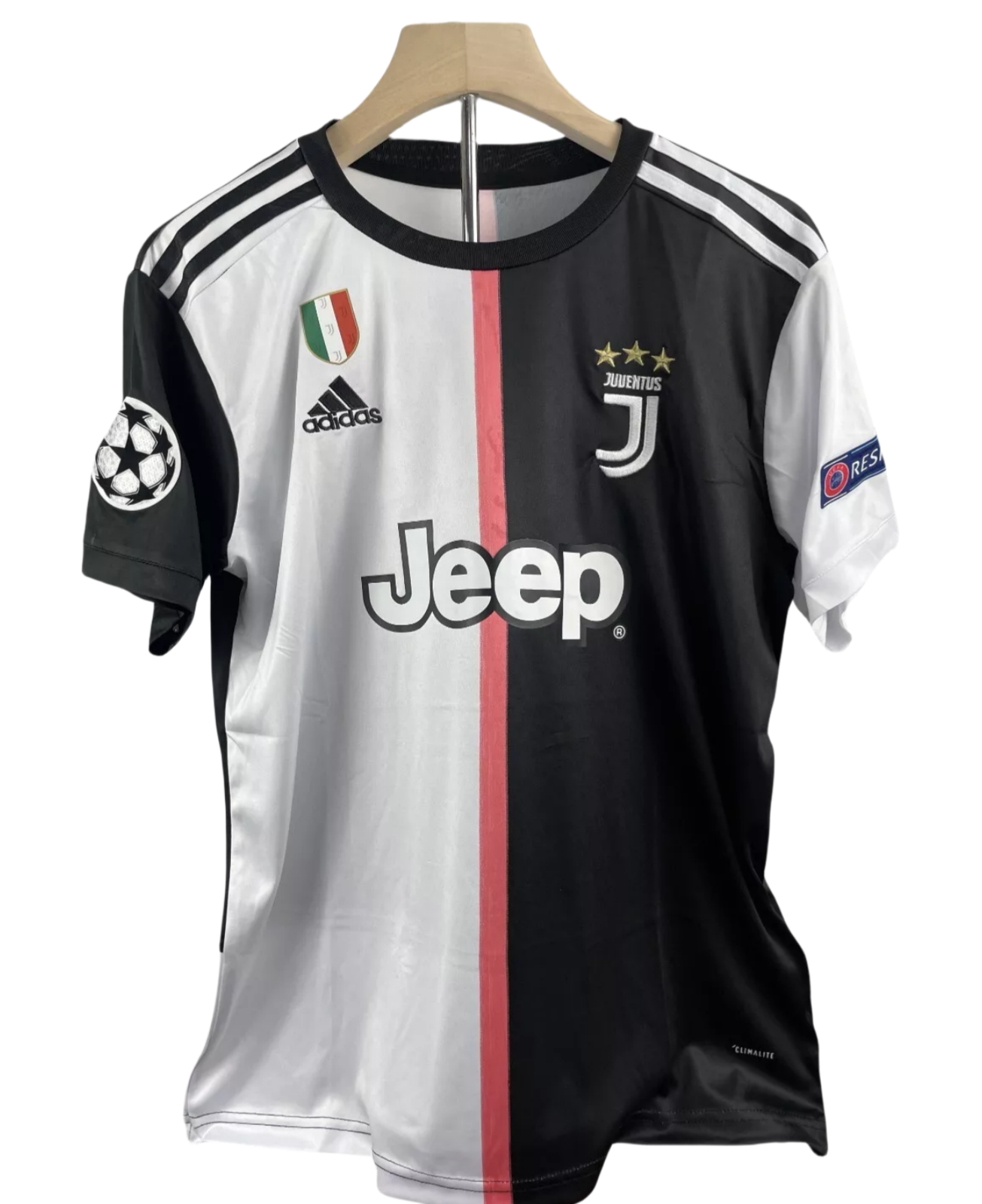 b8f595f92b.png 2019-20 Juventus Home Retro Soccer Jersey Adidas Ronaldo #7 - 图片 1