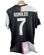 2019-20 Juventus Home Retro Soccer Jersey Adidas Ronaldo #7 - 图片 2