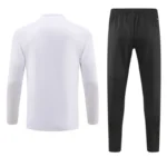 2023-24 Kids AC Milan Zipper Sweatshirt Kit(Top+Pants) White - 图片 2