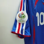 2006 France Zidane #10 Retro Jersey Home World Cup - 图片 7